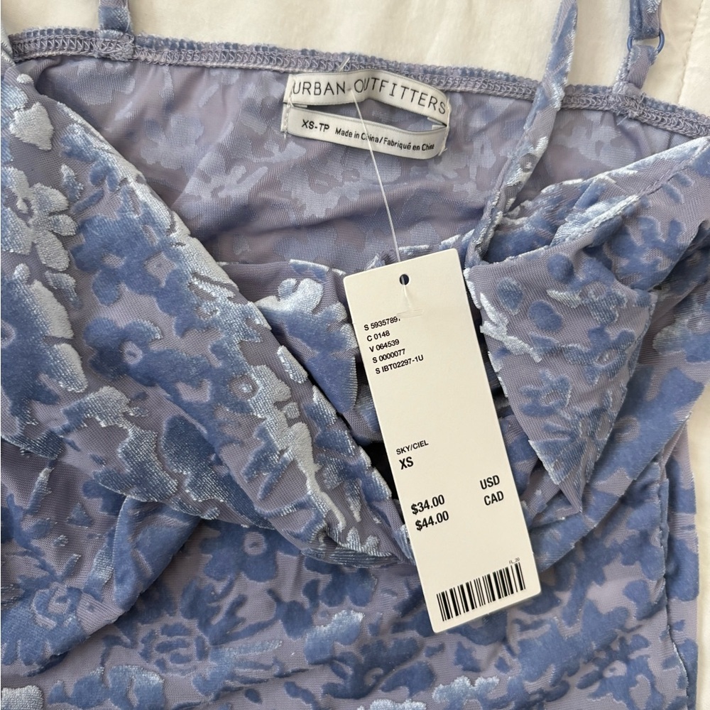 Urban Outfitters Velvel Burnout Cowel Tank - Picture 4 of 4